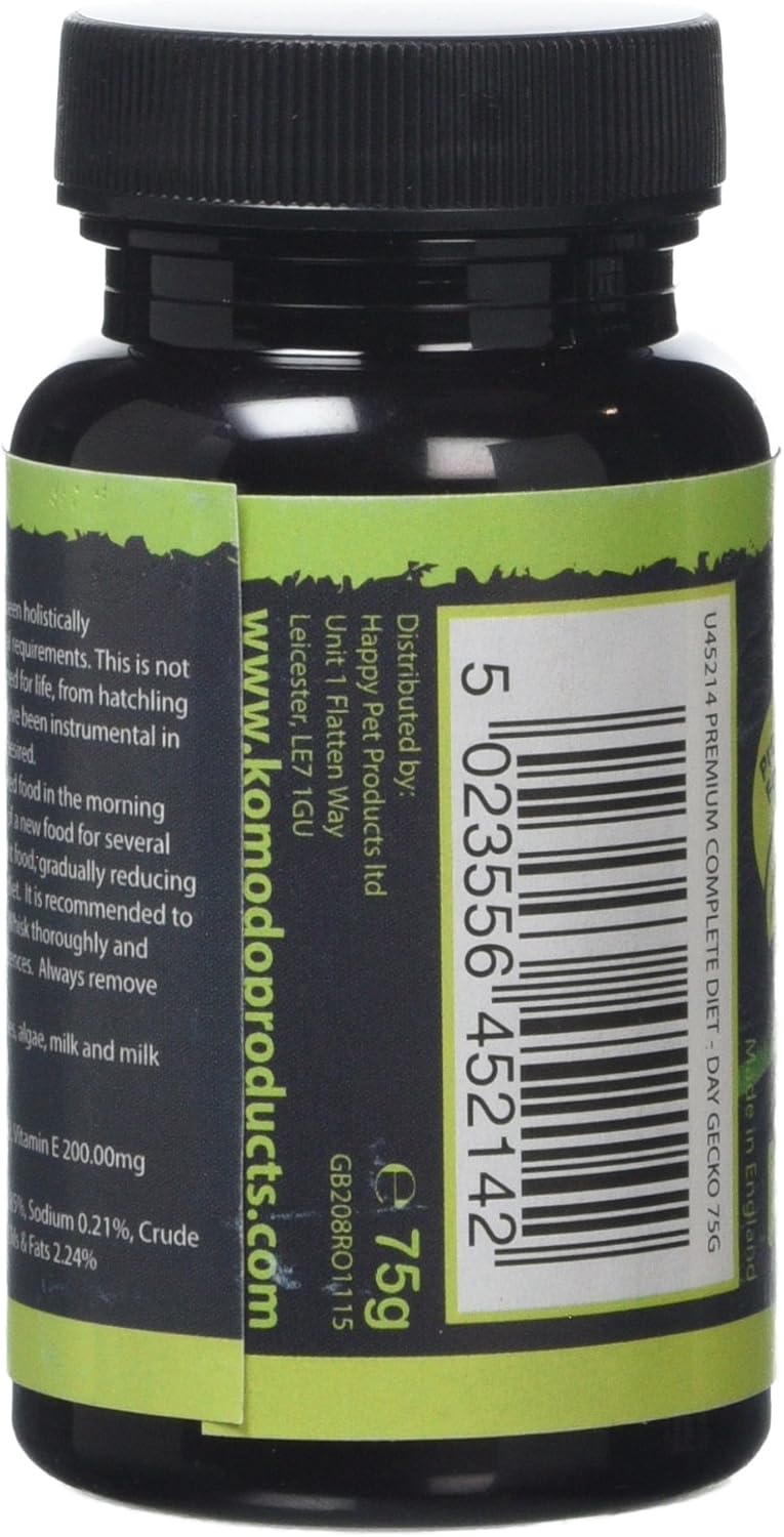 Komodo Premium Complete Diet For Day Geckos 75g