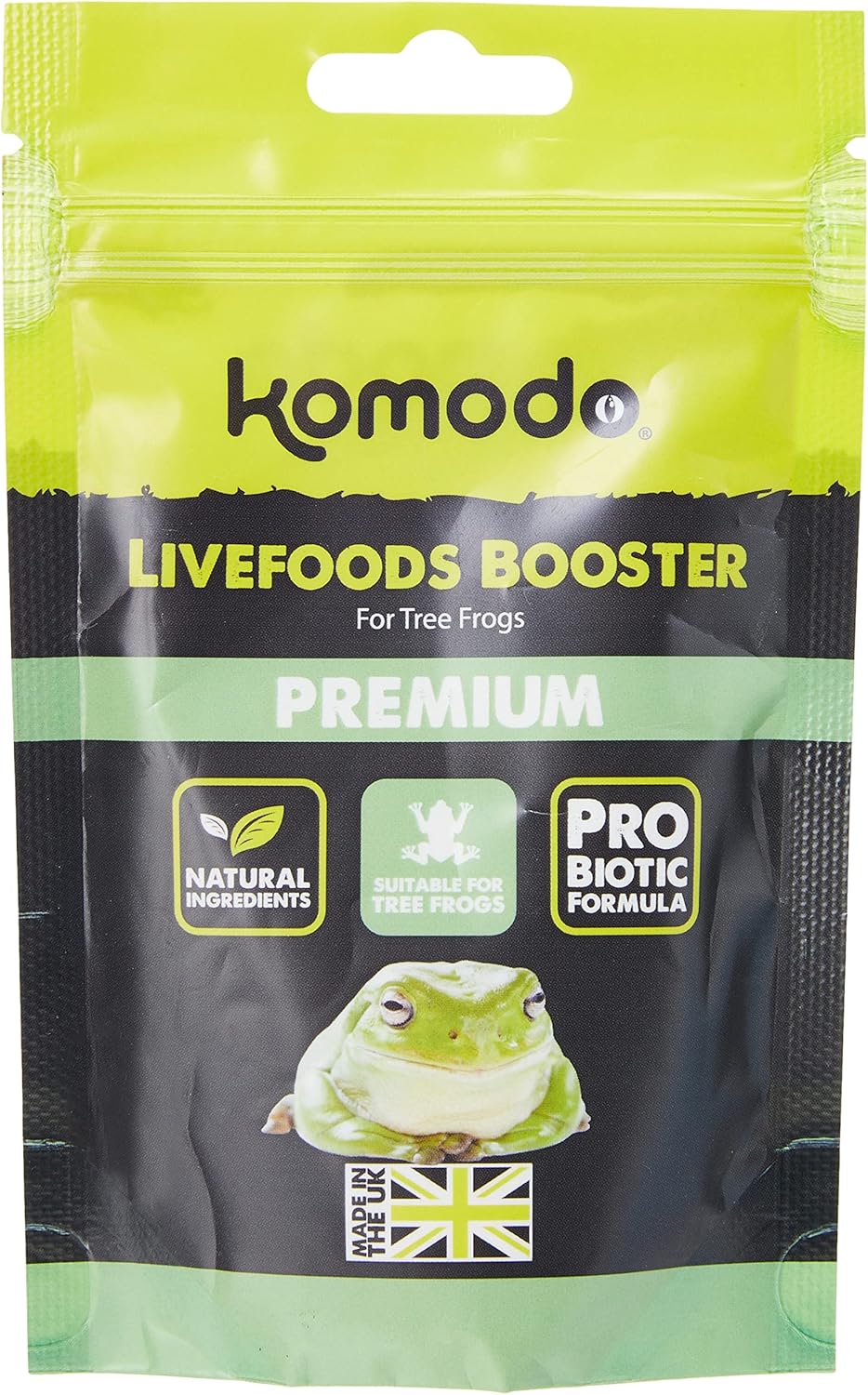 Komodo Premium Livefoods Booster For Tree Frogs 75g