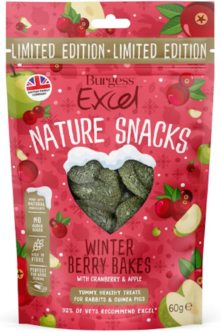 Burgess Excel Winter Berry Bakes 60g