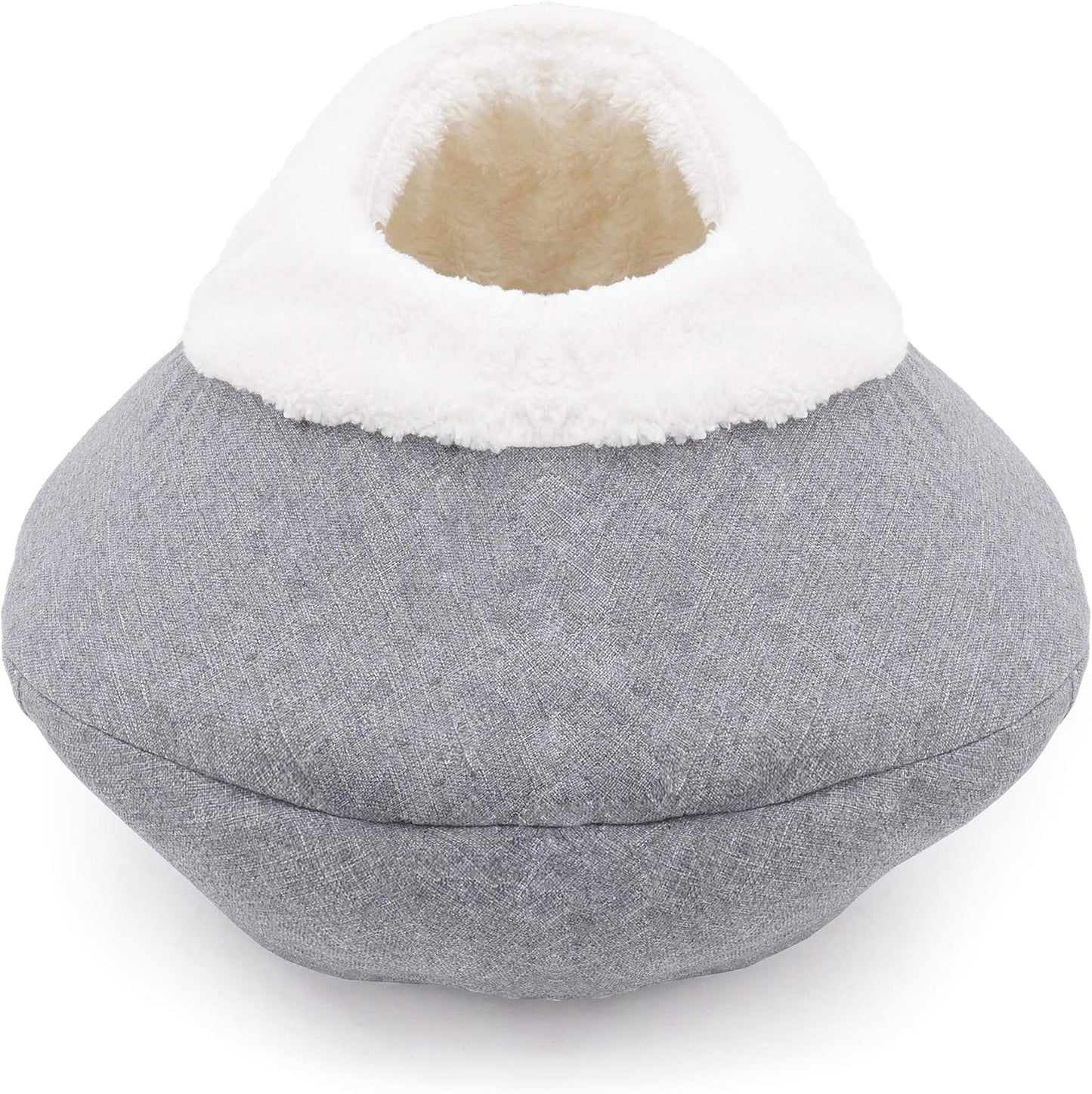 Rosewood Cosy Round Plush Cat Cave