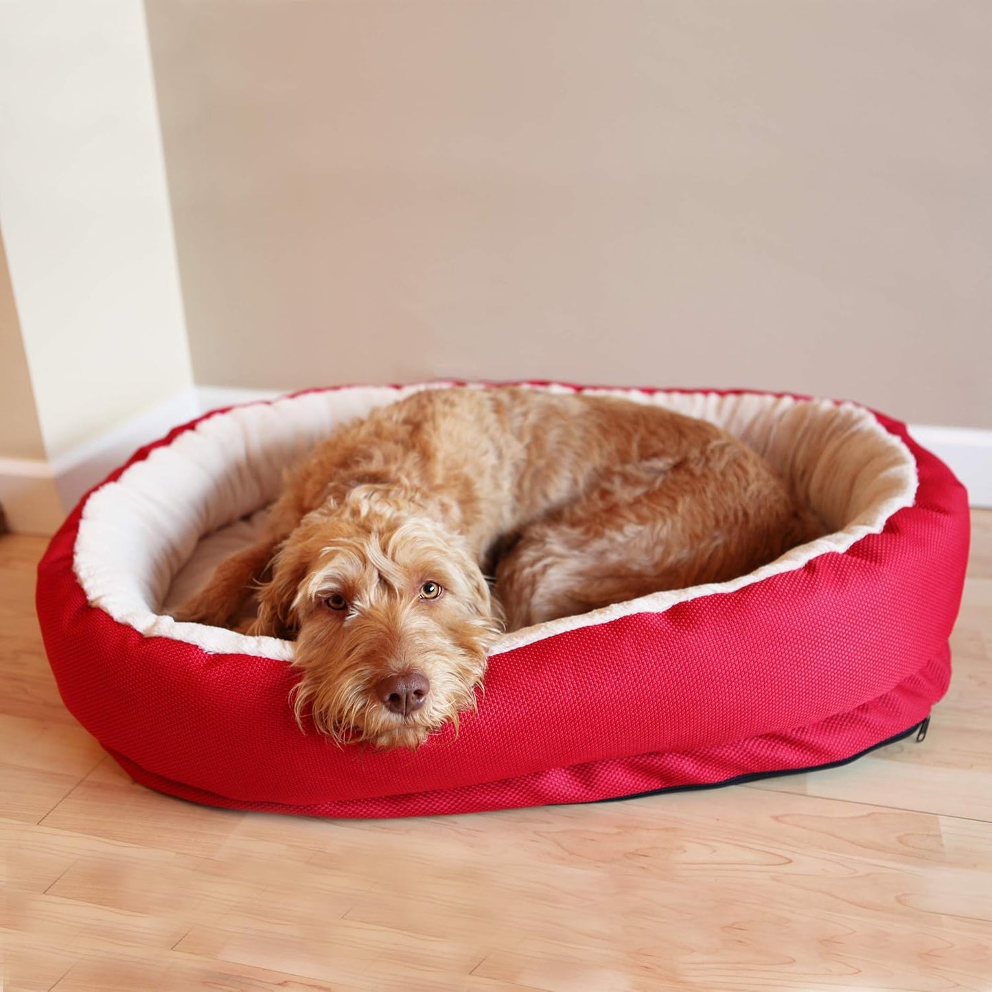 Rosewood Red Orthapedic Dog Bed 34"