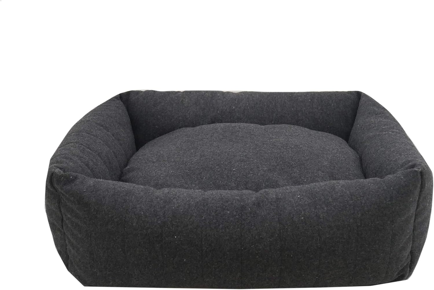 Rosewood Luxury Grey Felt With Memory Foam Bed With Support Small
