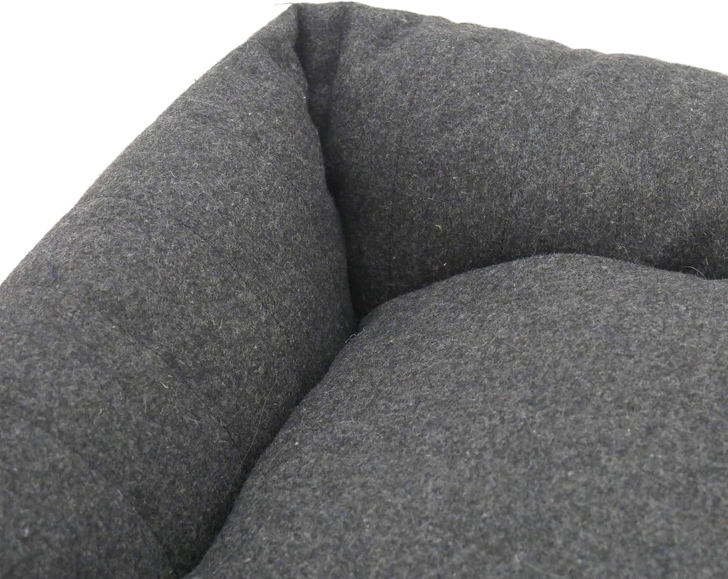 Rosewood Luxury Grey Felt With Memory Foam Bed With Support Small