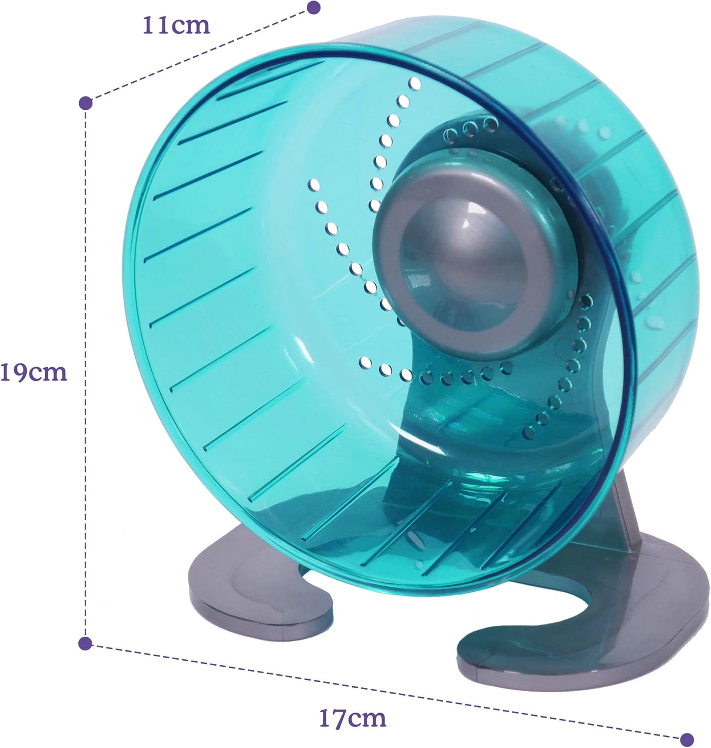 Rosewood Pico Hamster Wheel With Stand Teal