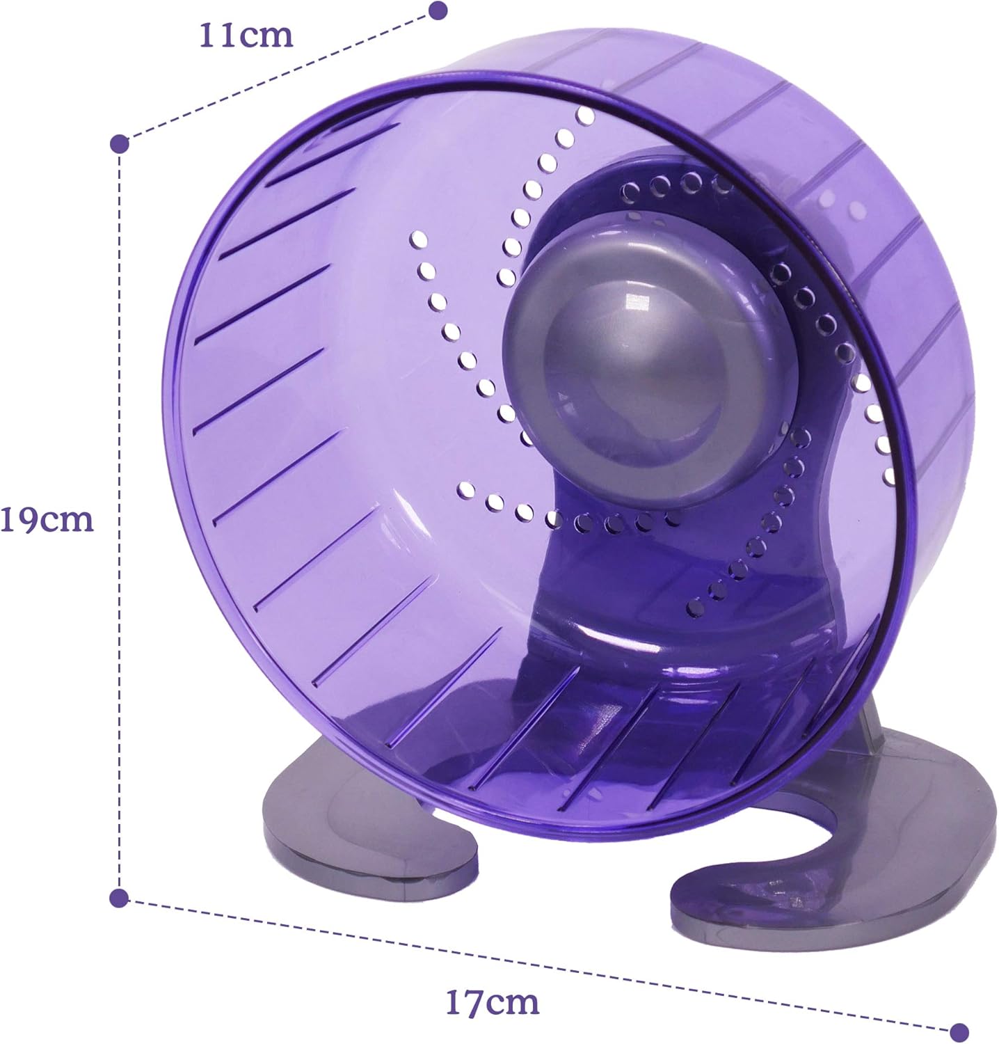 Rosewood Pico Hamster Wheel With Stand Purple