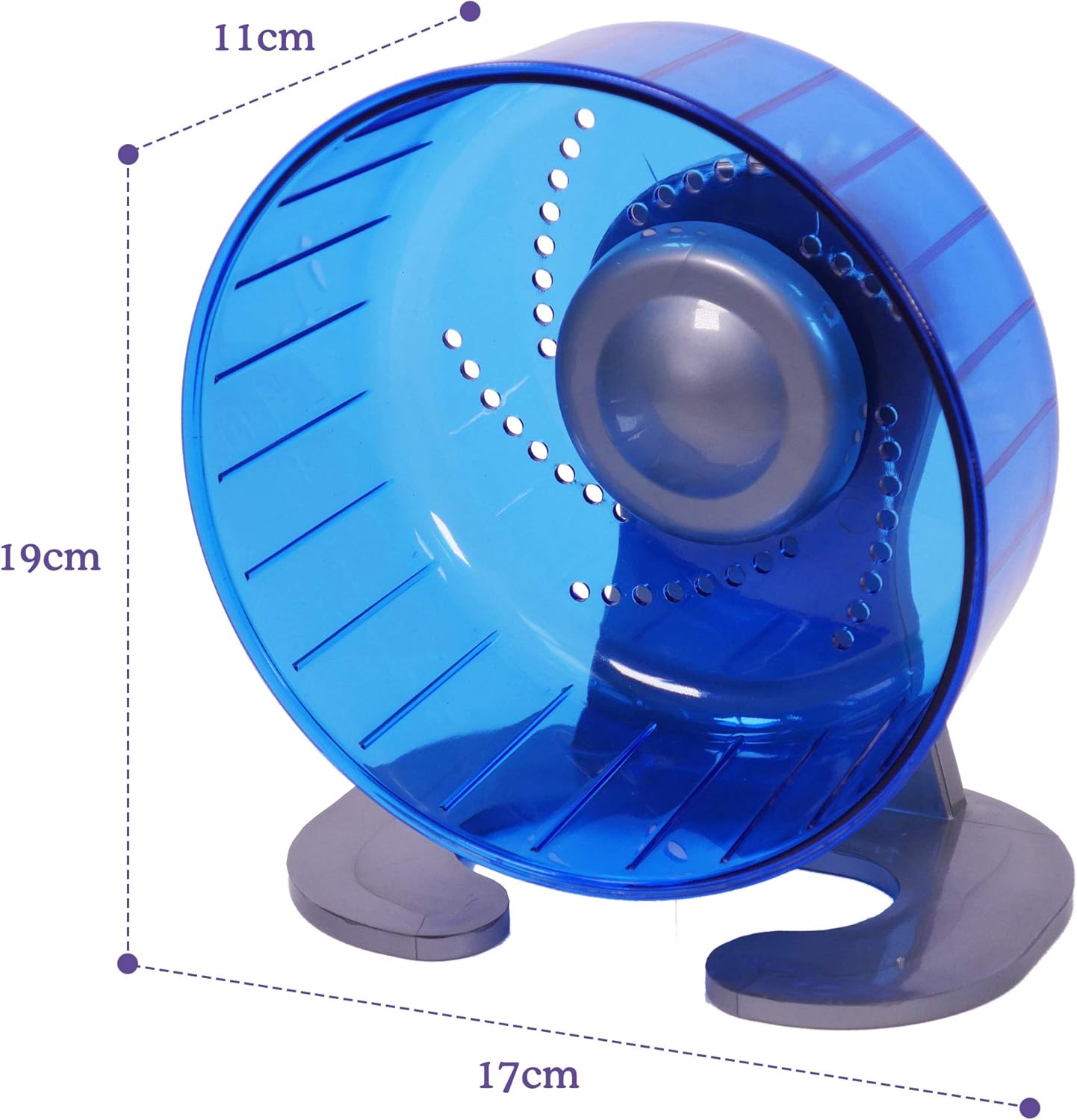 Rosewood Pico Hamster Wheel With Stand Blue
