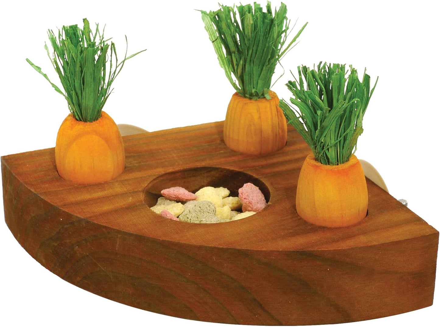 Rosewood Boredom Breaker Carrot Toy & Treat Holder
