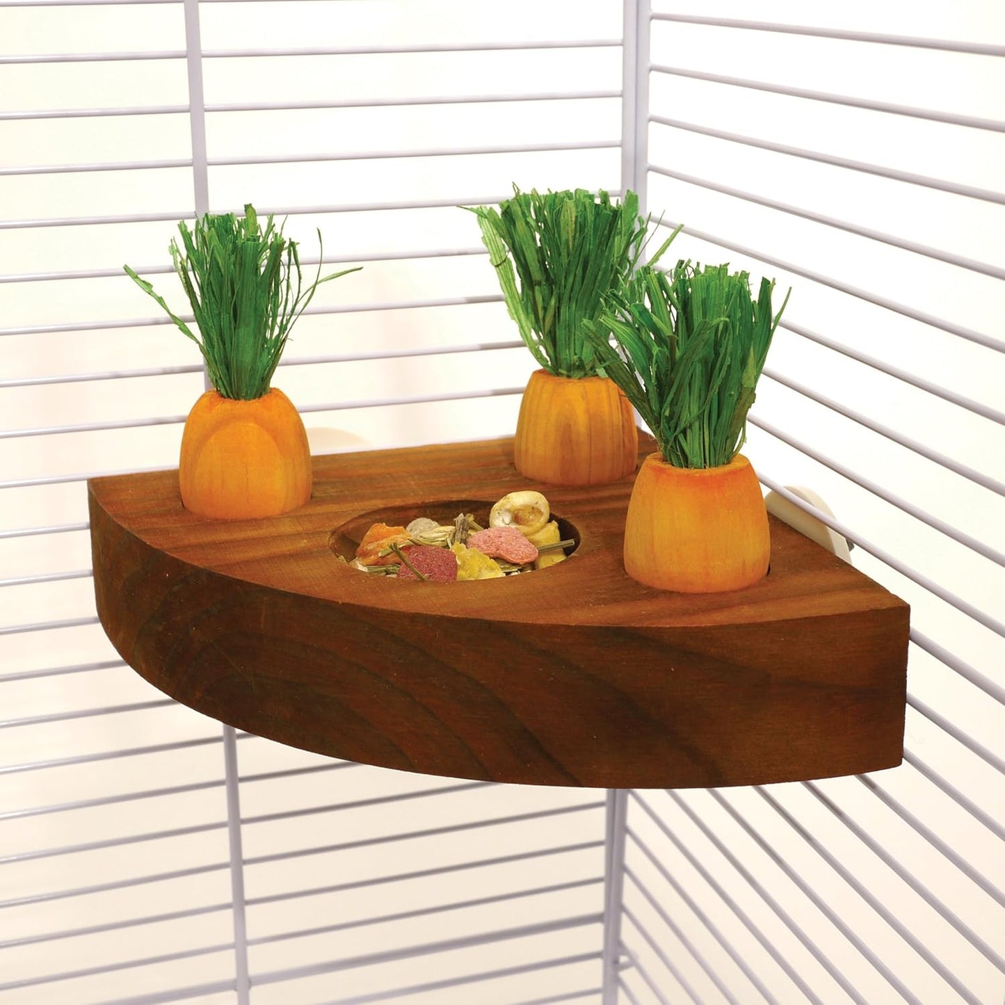 Rosewood Boredom Breaker Carrot Toy & Treat Holder