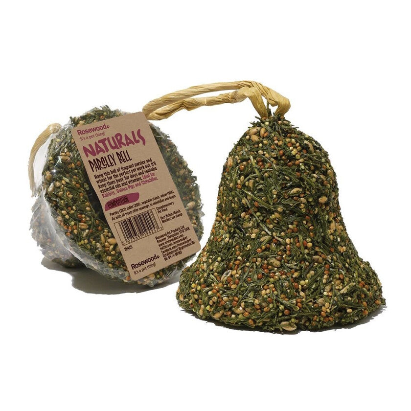 Rosewood Naturals Fragrant Parsley Bell Small Animal Treat 120g