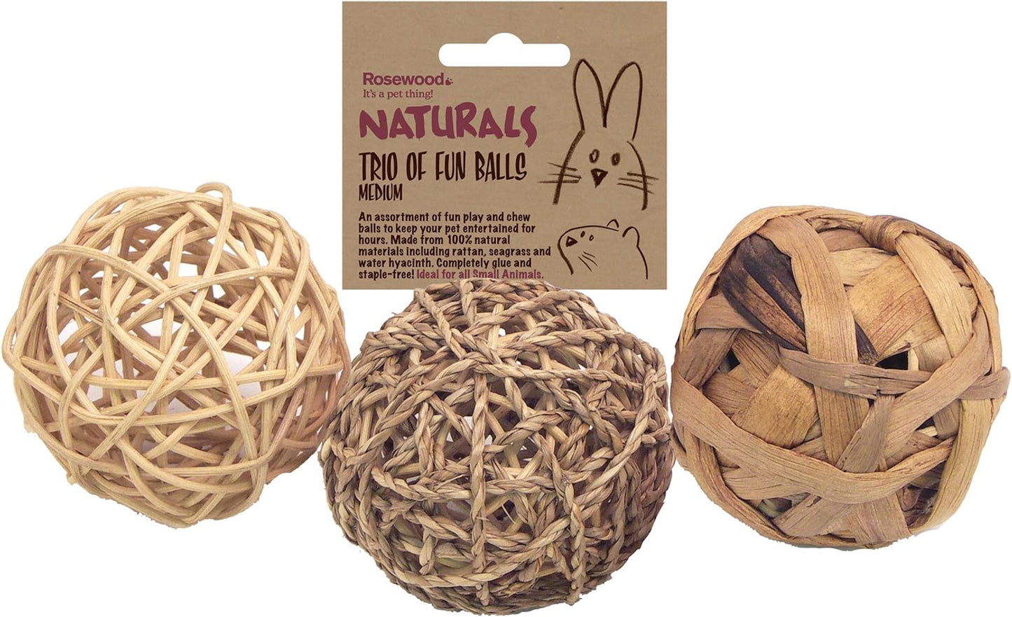 Rosewood Trio Of Fun Balls
