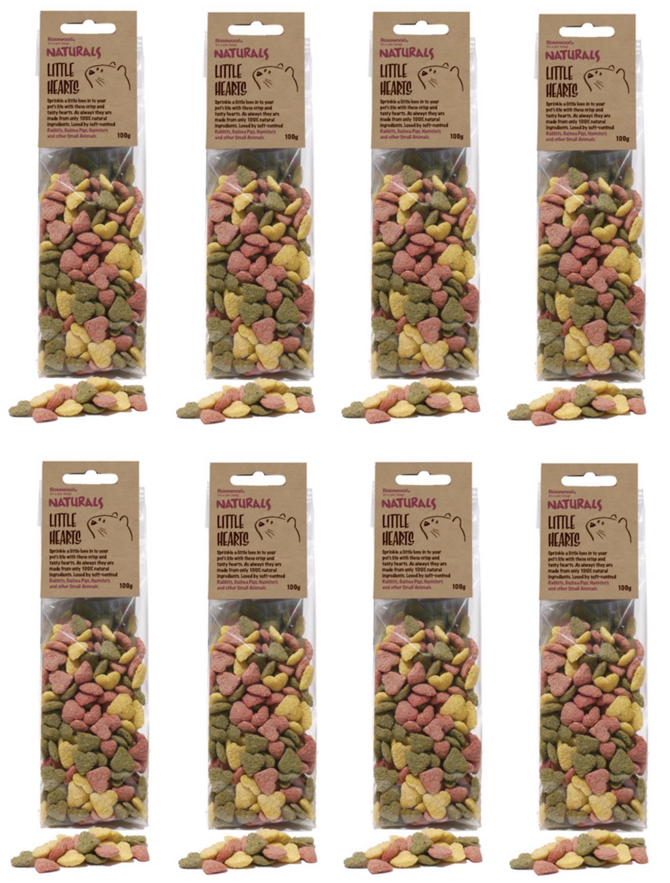 Rosewood Little Hearts 100g Small Animal Treats