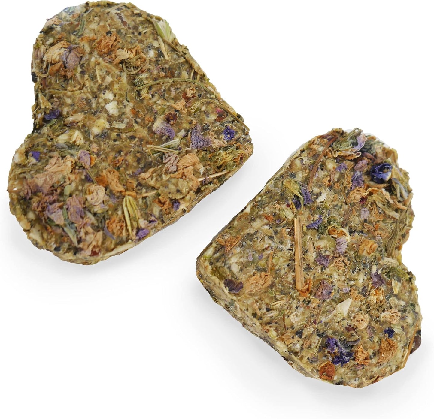Rosewood Naturals Apple & Pansy Nibble Hearts 120g