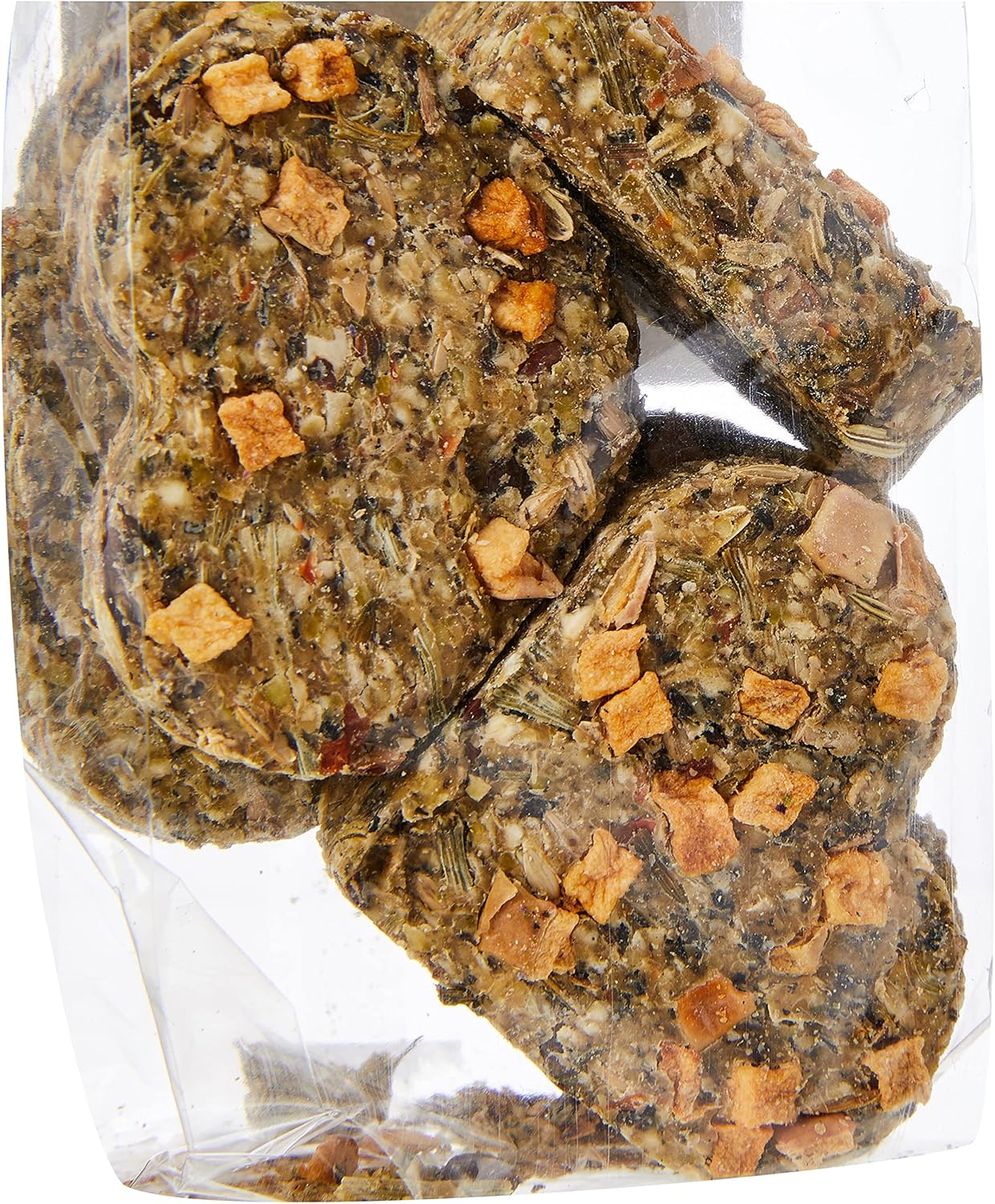 Rosewood Naturals Apple & Pansy Nibble Hearts 120g