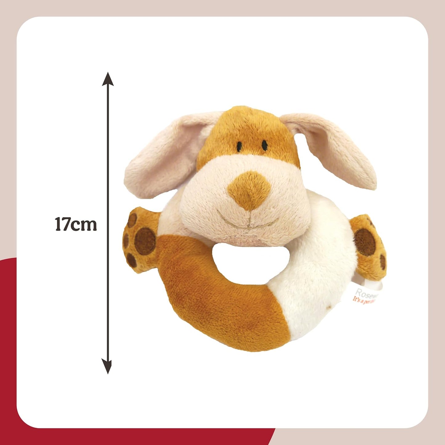 Natural Nippers Cuddle Plush Ring