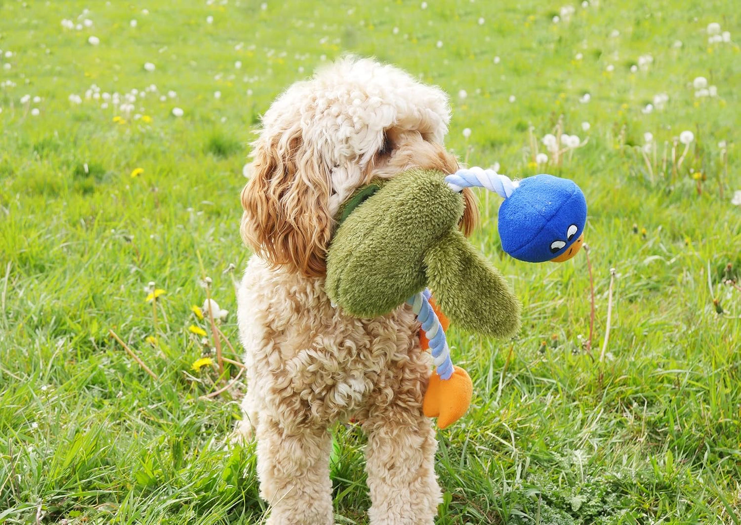 Rosewood Delia Duck Soft Dog Toy