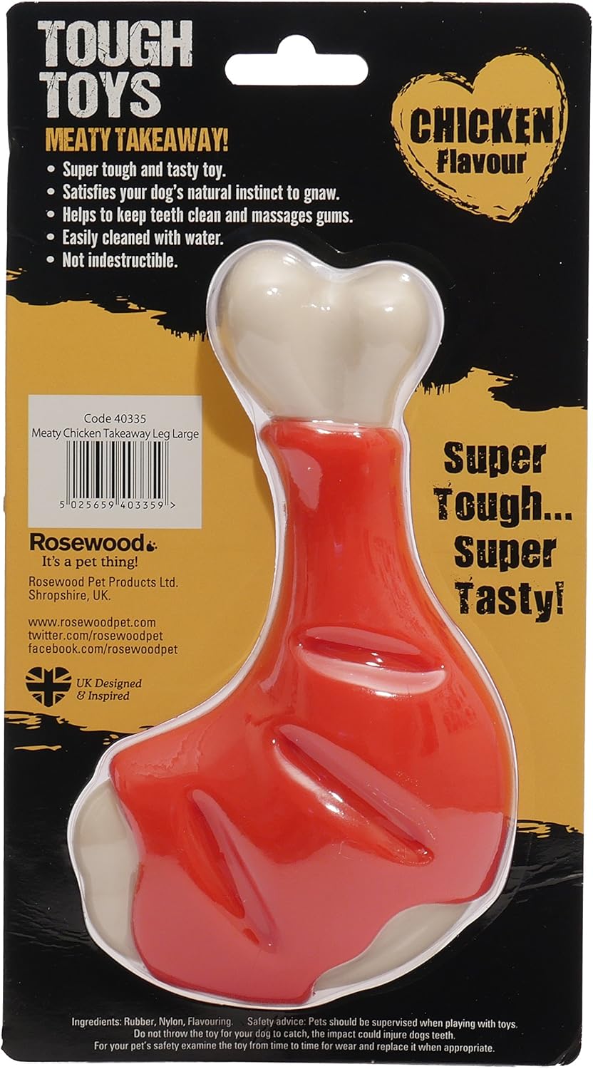 Rosewood Tough Toys Chicken Leg Large