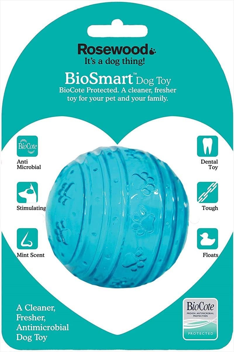 Rosewood Biosafe Puppy Ball Blue