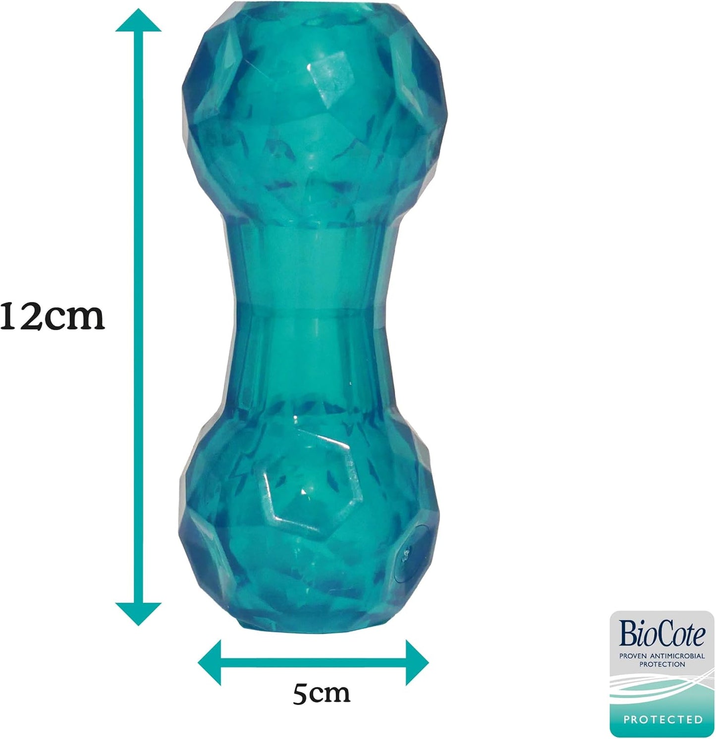 Rosewood Biosafe Puppy Dumbbell Blue