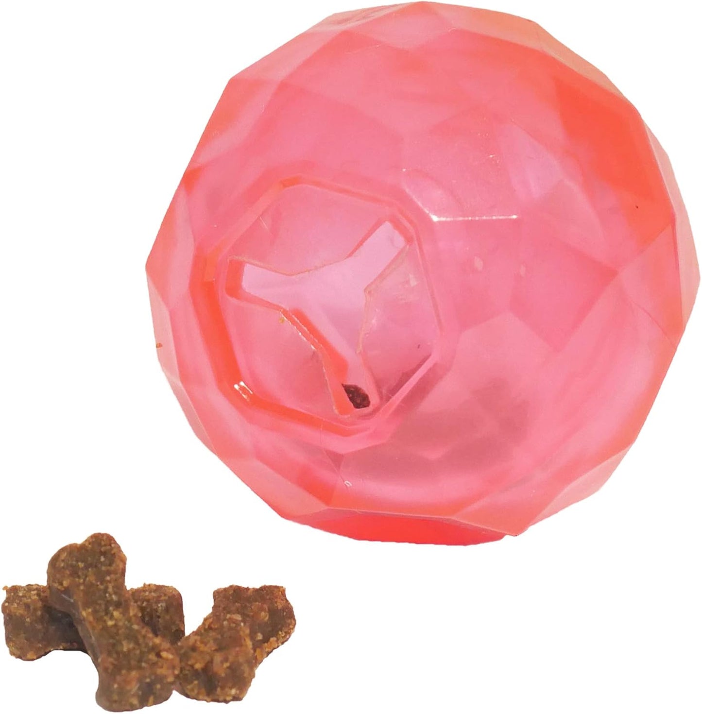 Rosewood Biosafe Puppy Treat Ball Pink