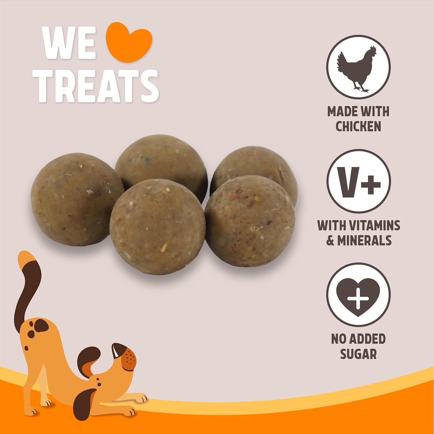 Rosewood Chicken Crunchy Meatballs 140g