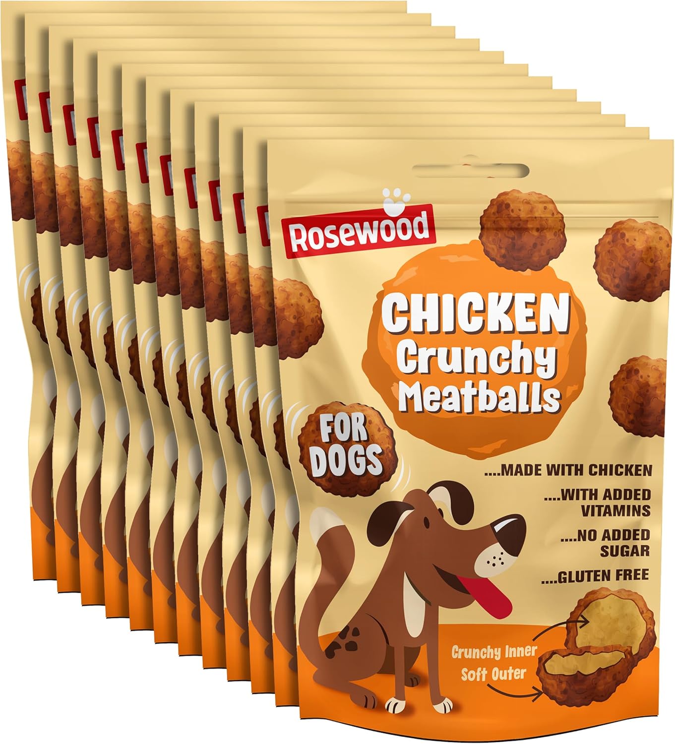 Rosewood Chicken Crunchy Meatballs 140g