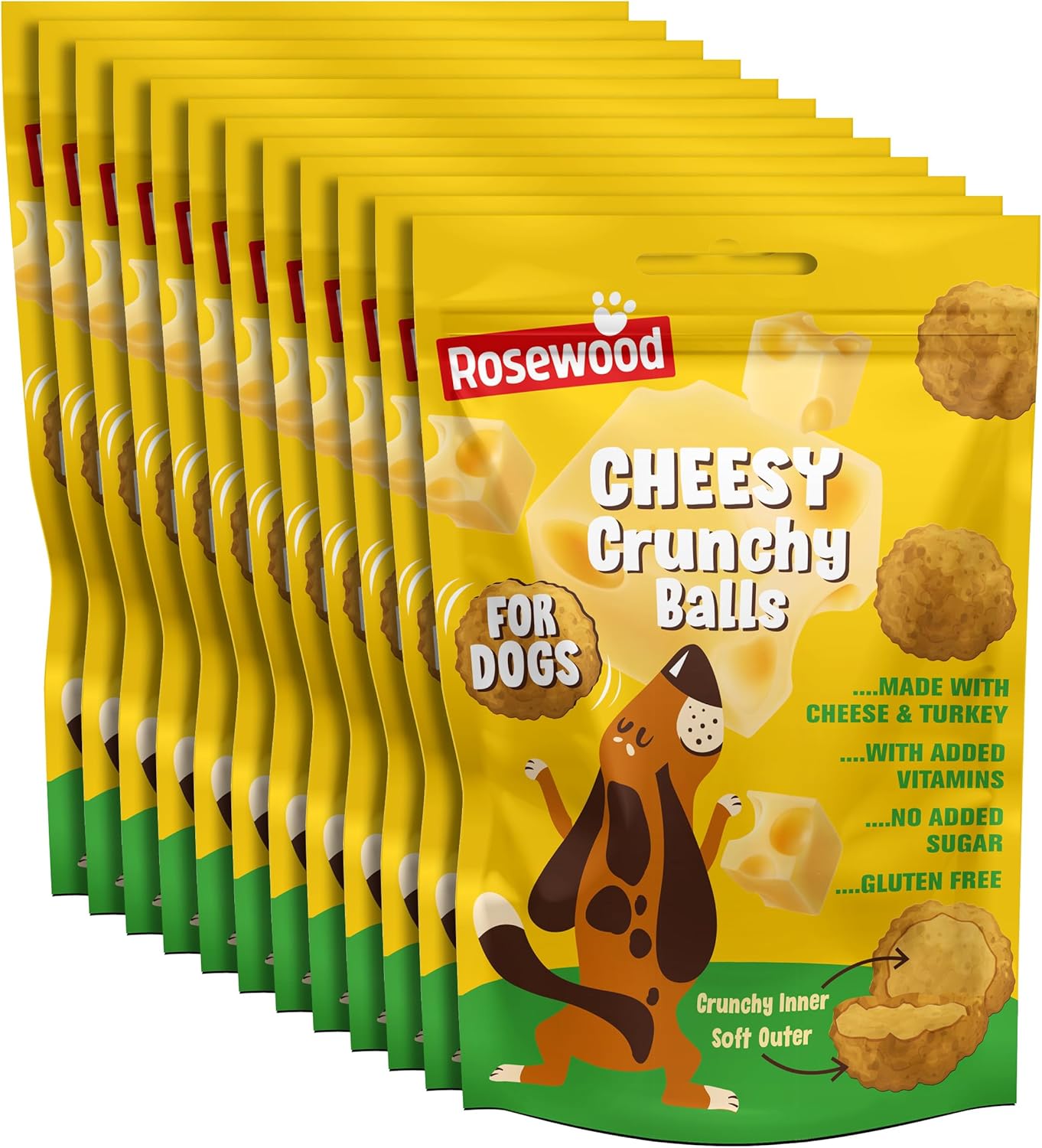 Rosewood Cheesy Crunchy Meatballs 140g
