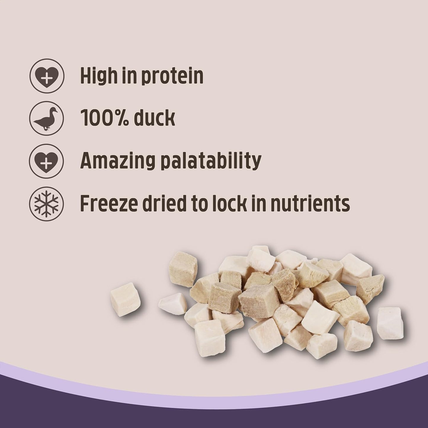 Rosewood 100% Duck Fillet Freeze Dried Cat Treats 15g