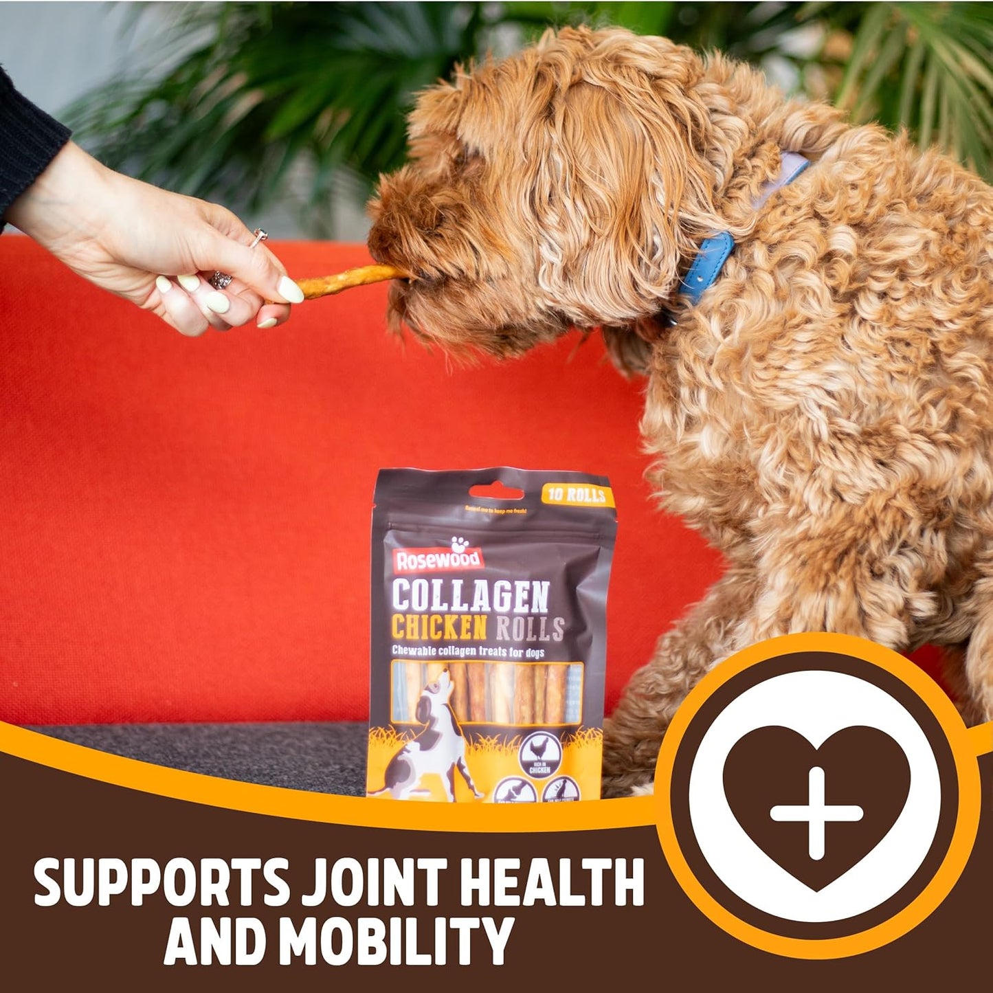 Rosewood Collagen Chicken Rolls 70g 10 Sticks