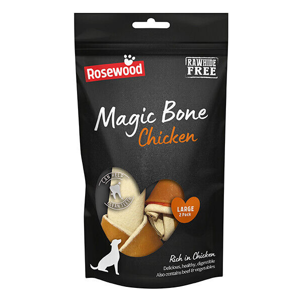 Rosewood Magic Bone Chicken Large 140g Pack Of 2