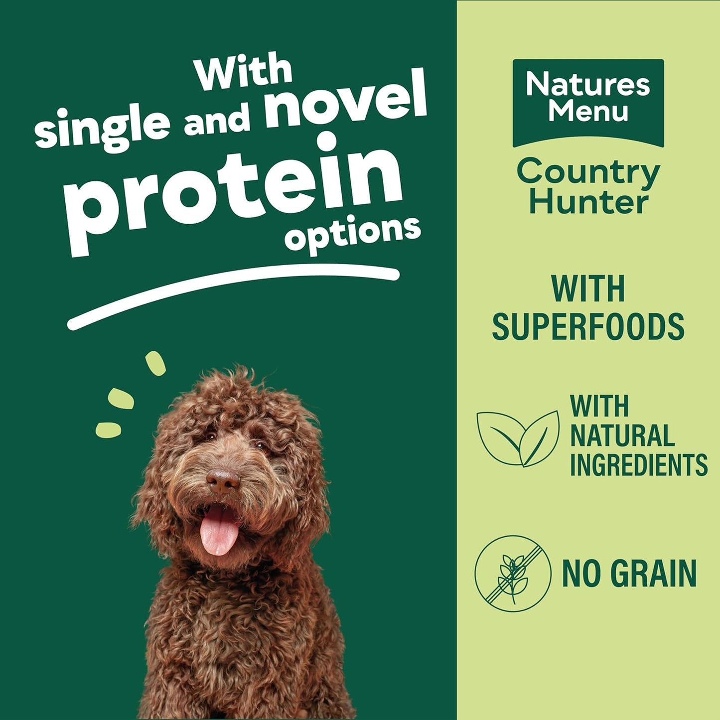 Natures Menu Country Hunter Wild Boar Dog Food Can 600g