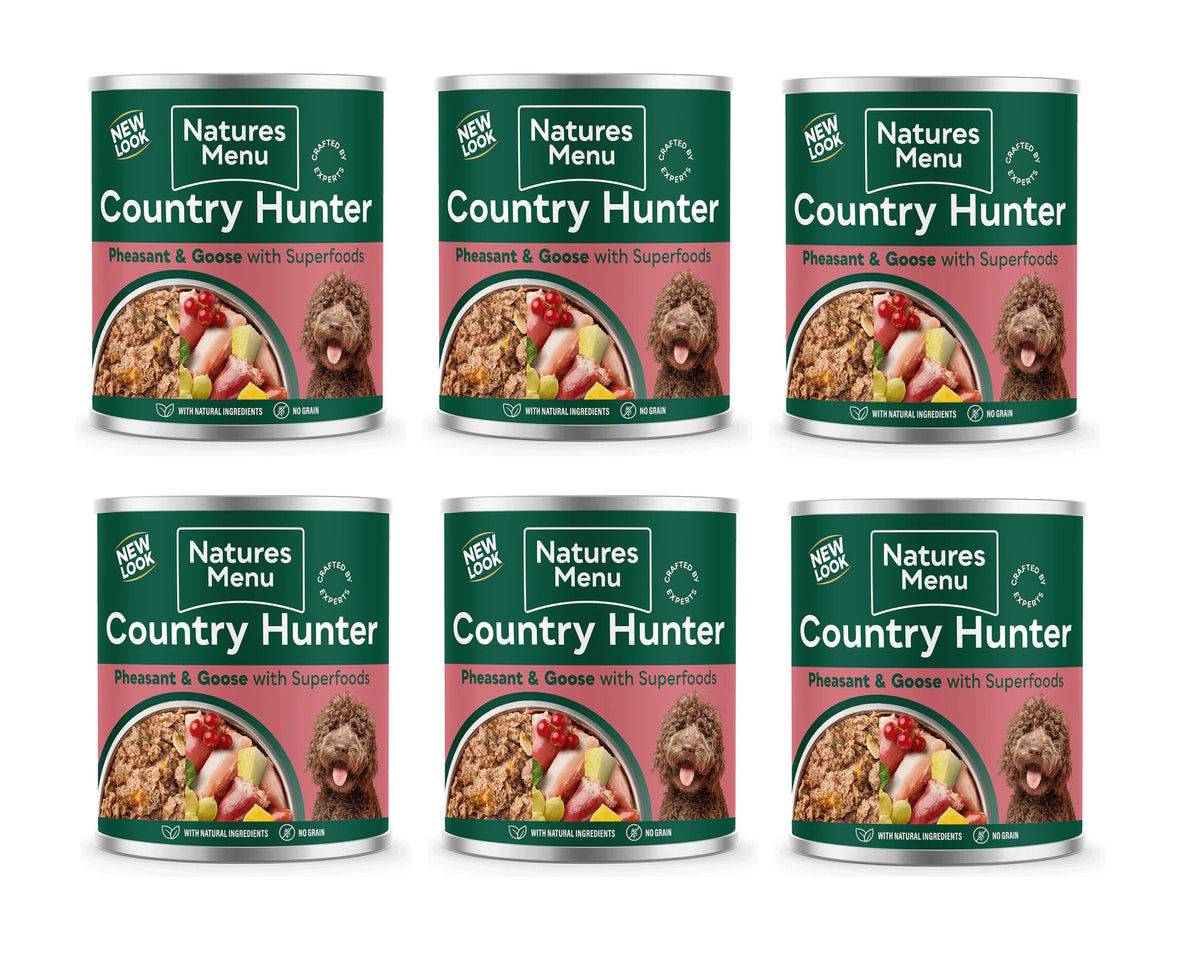 Natures Menu Country Hunter Pheasant & Goose Dog Food Can 600g