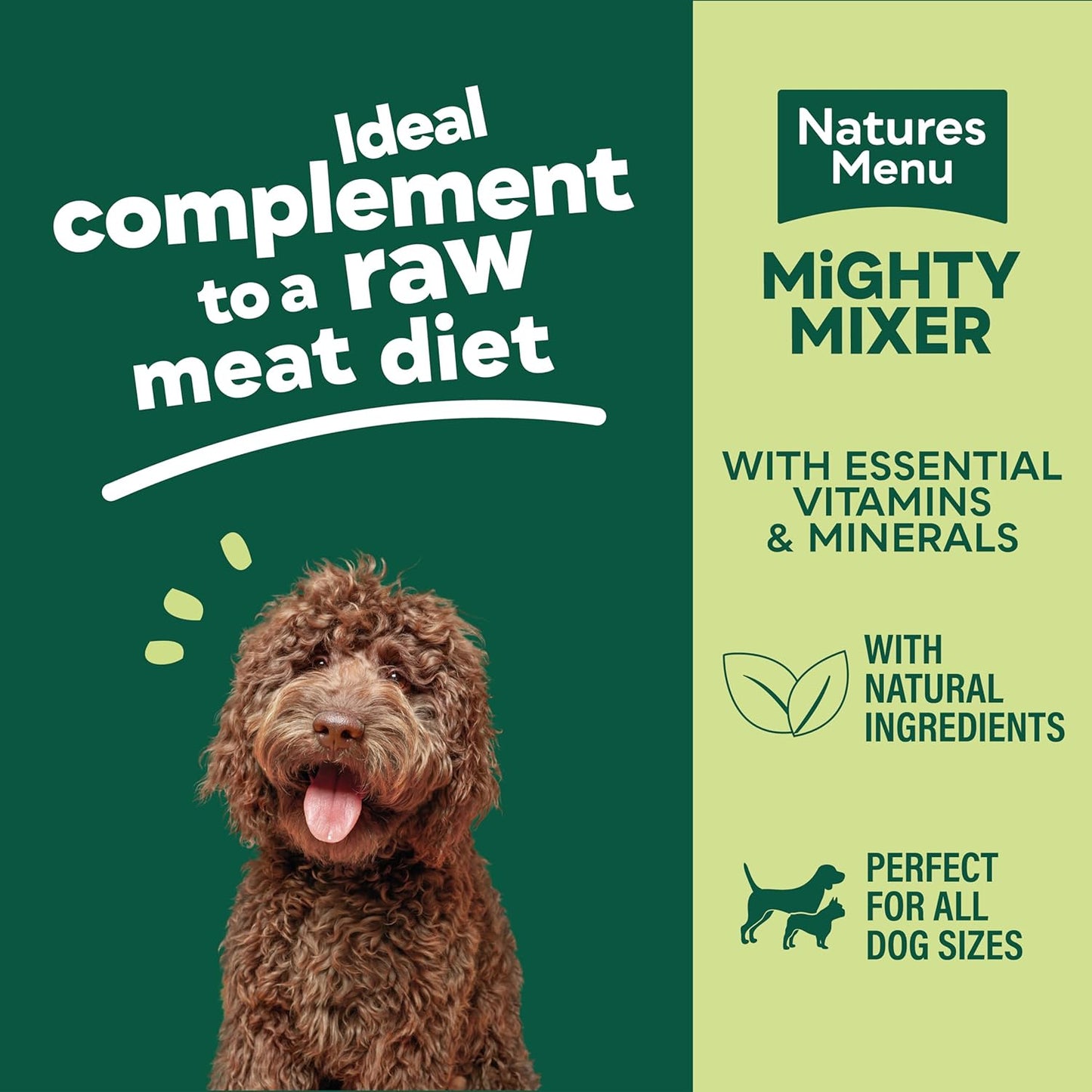 Natures Menu Mighty Mixer With Turkey & Oats 2kg
