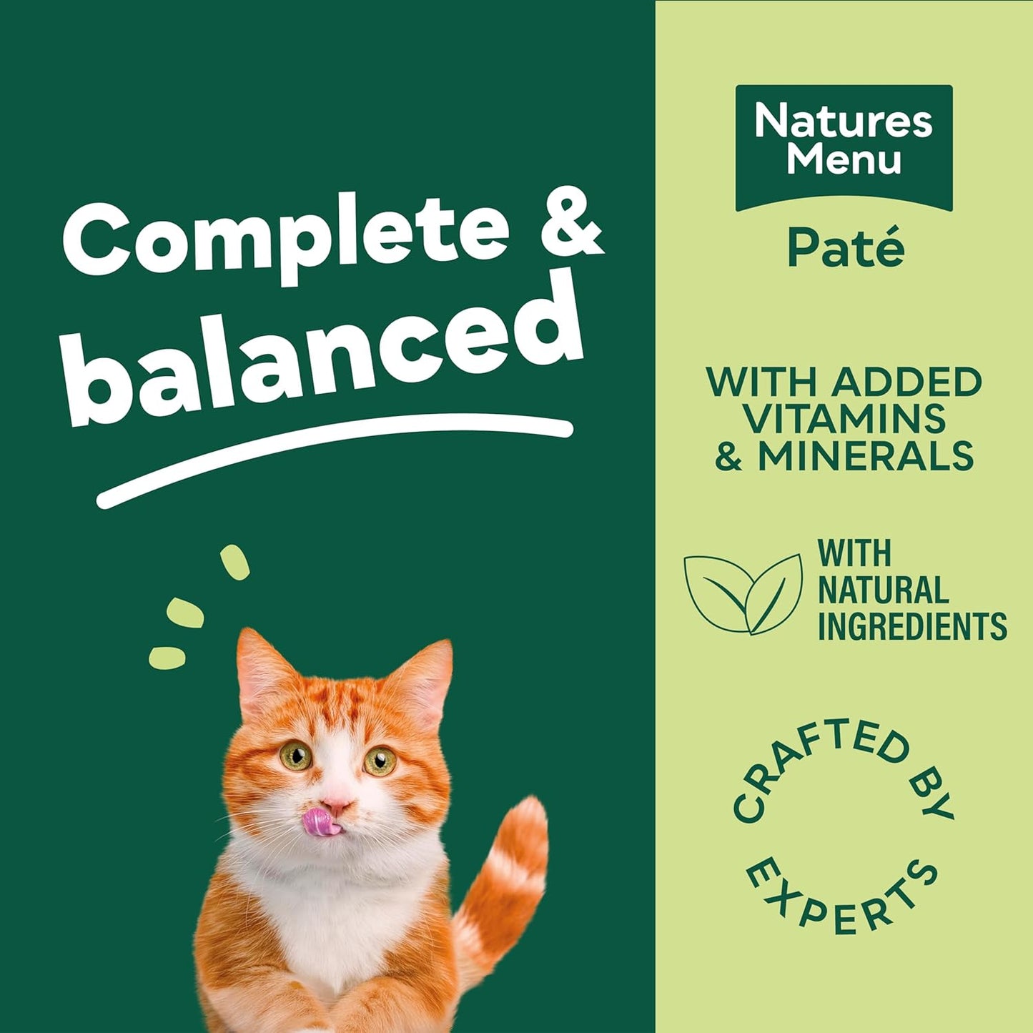 Natures Menu Pate Cat Food Multipack Variety 48 x 85g