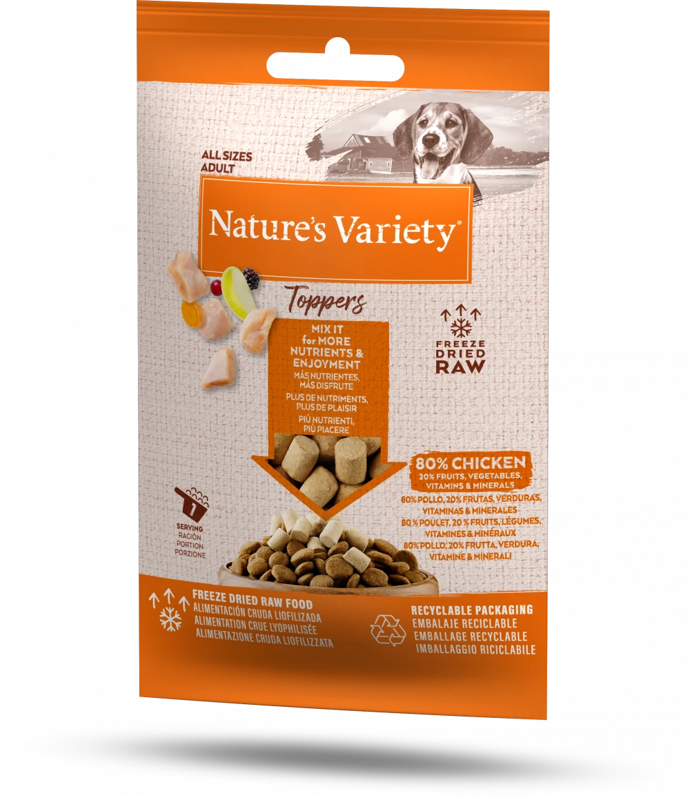 Natures Variety Chicken Toppers 15g