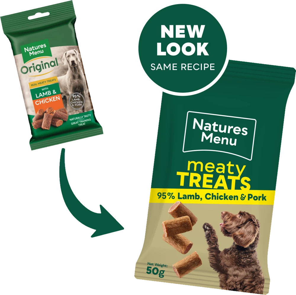 Natures Menu Real Meaty Treats Lamb & Chicken 50g