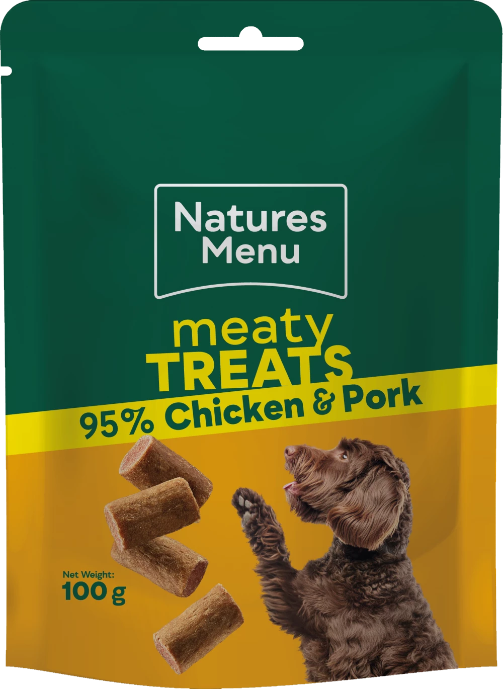 Natures Menu Real Meaty Treats With Chicken 100g