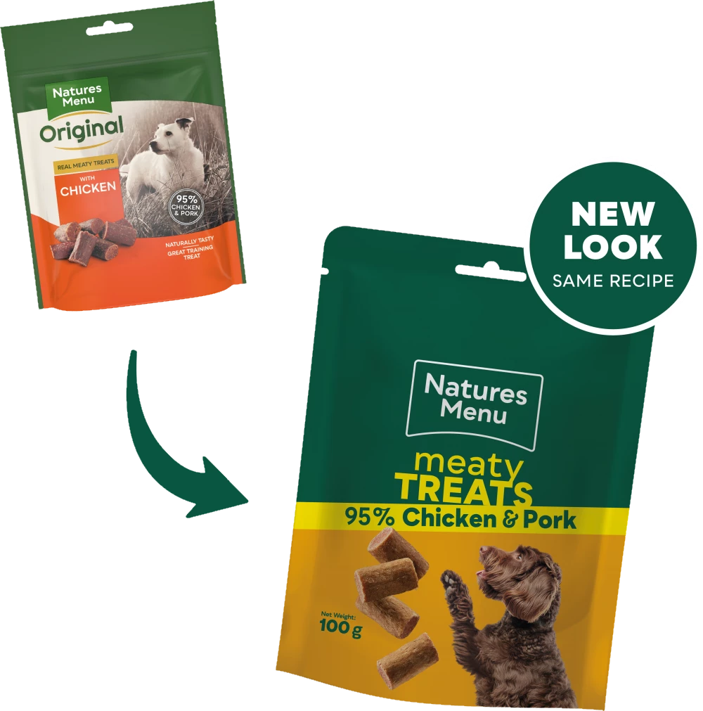 Natures Menu Real Meaty Treats With Chicken 100g