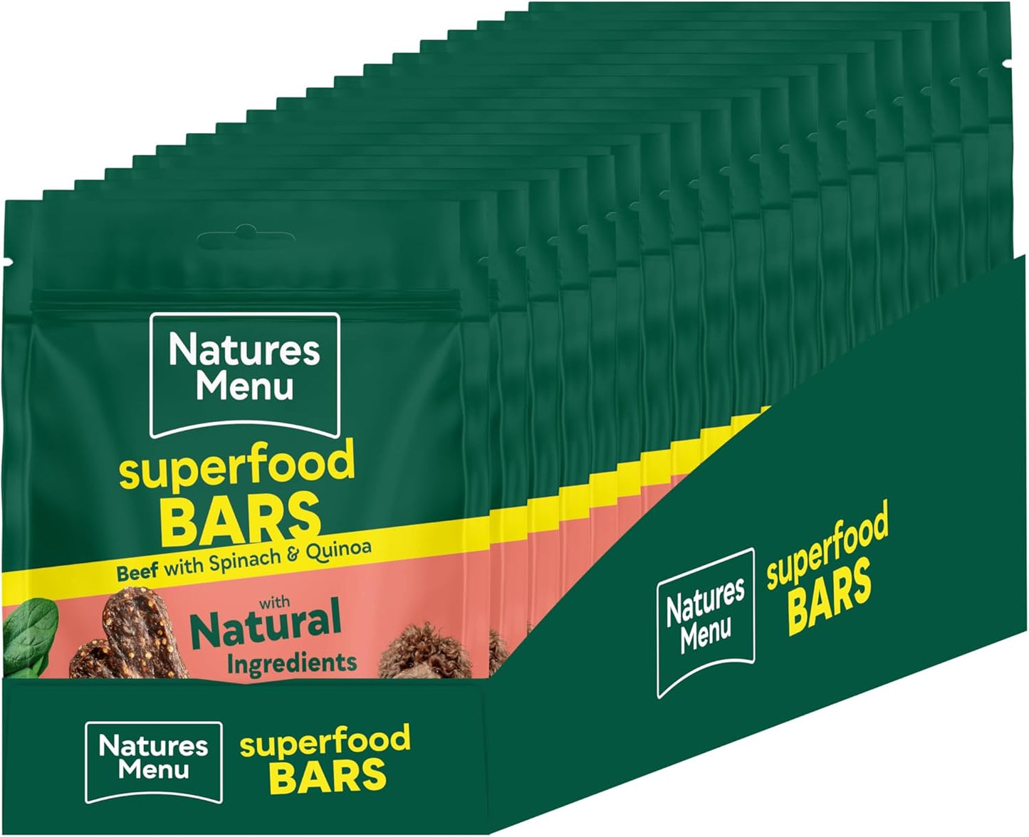 Natures Menu Superfood Bars Beef 70g