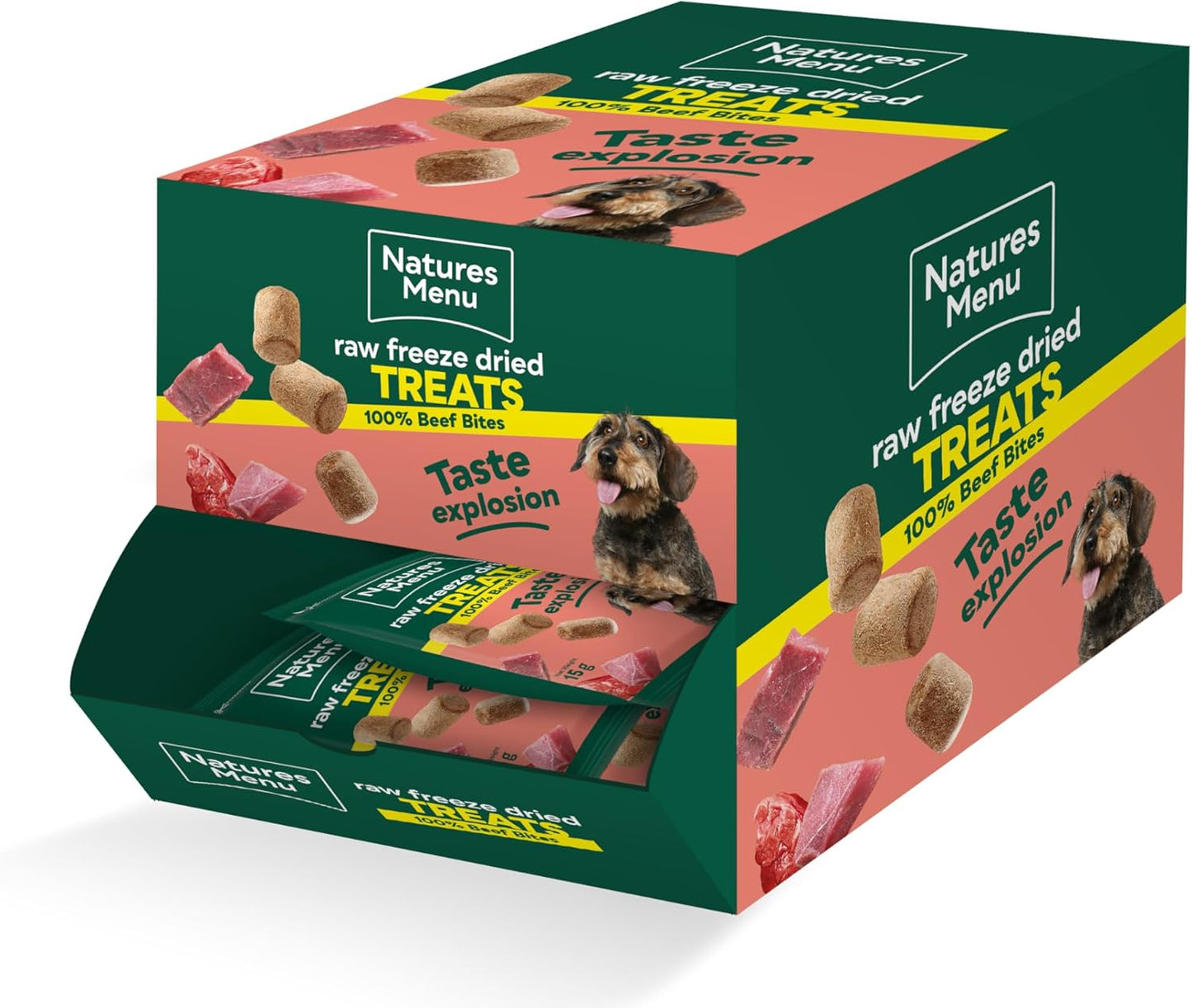 Natures Menu Freeze Dried Beef Bites 15g