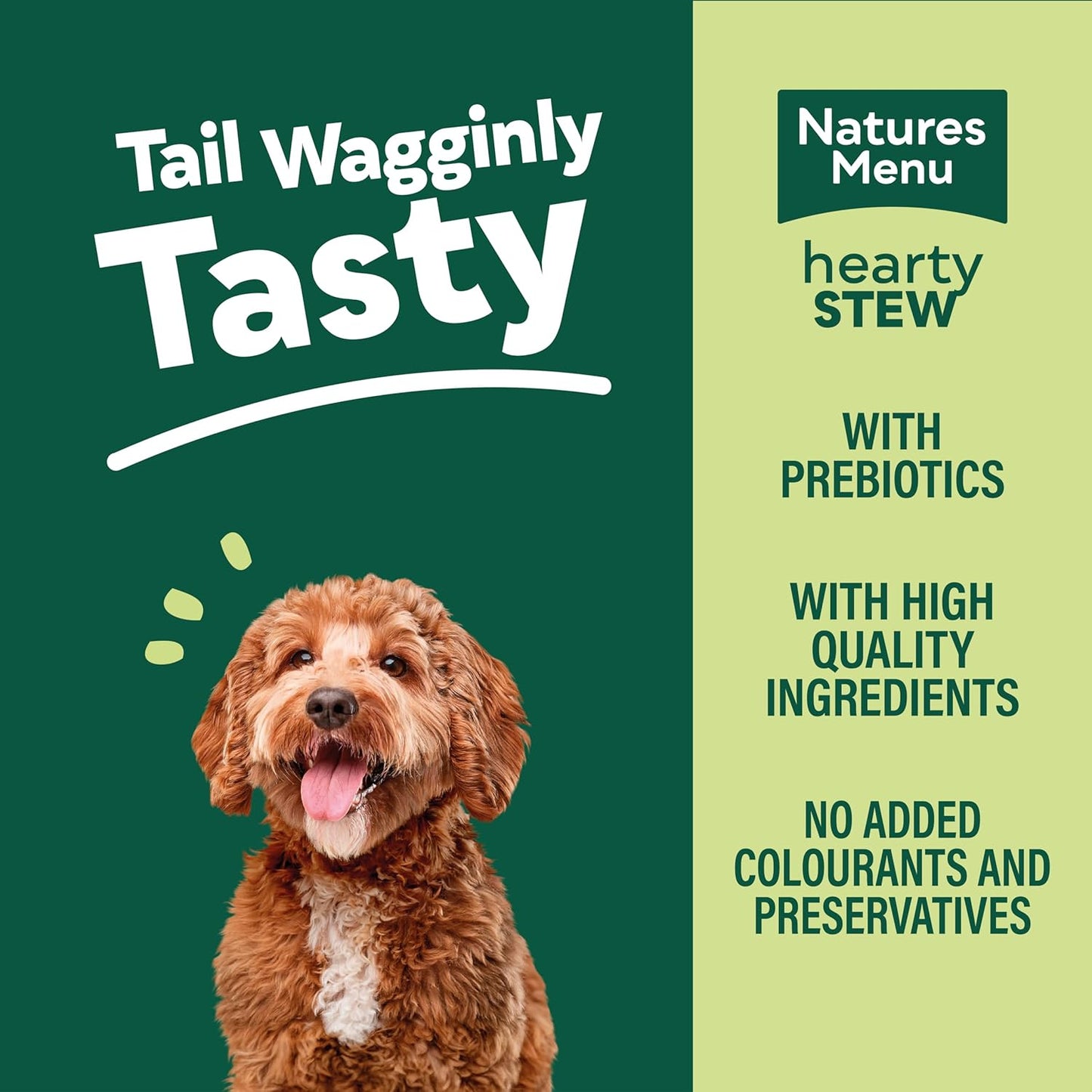 Natures Menu Meaty Hearty Stews Turkey 8 x 100g