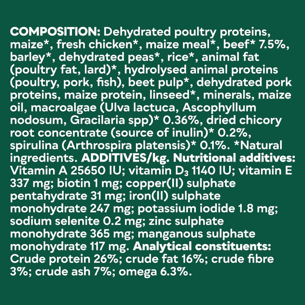Natures Menu Raw Boost with Beef 1.5kg – Natural Raw-Inspired Complete Dog Food