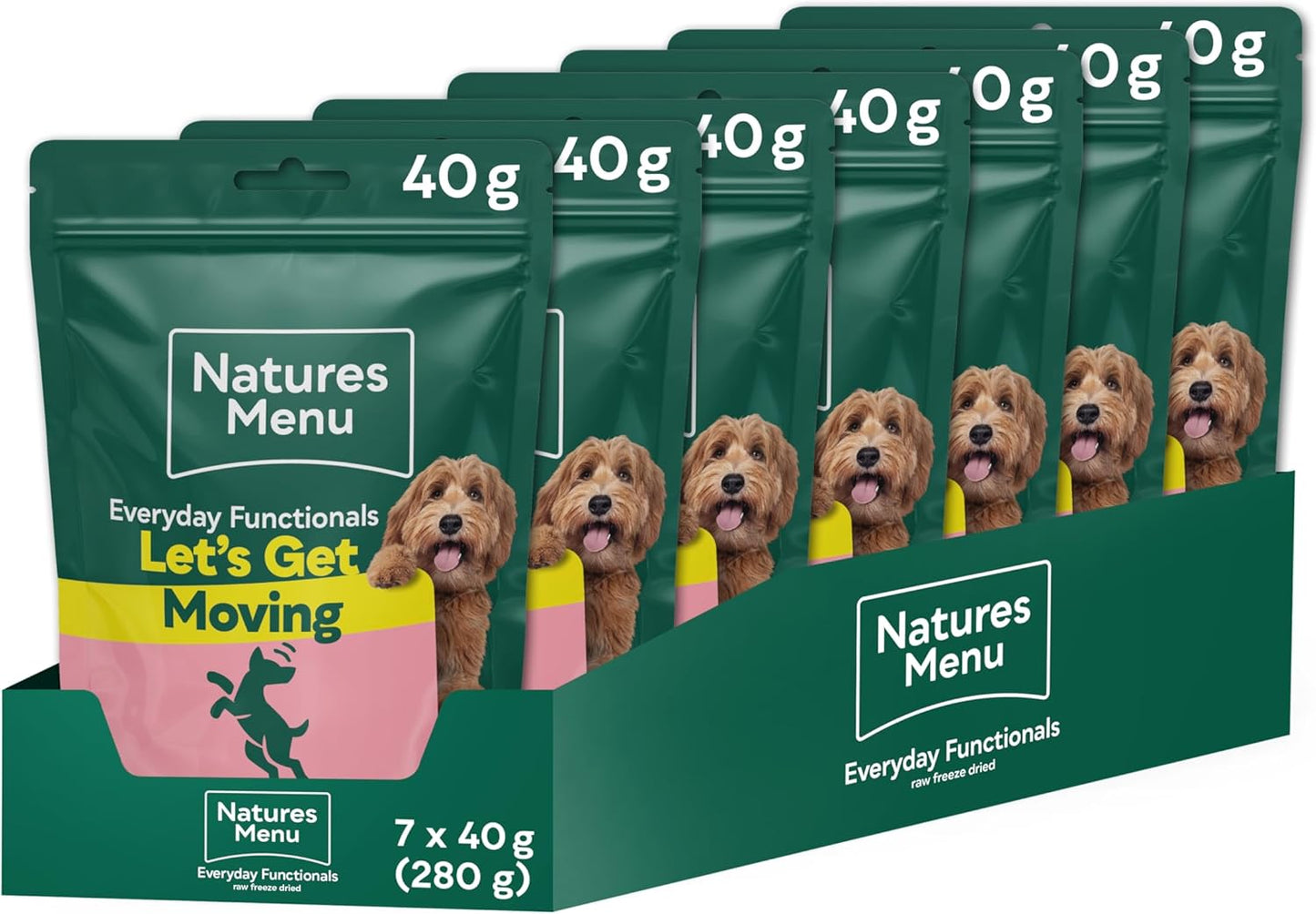 Natures Menu Freeze Dried Functionals Mobility Dog Treats 40g