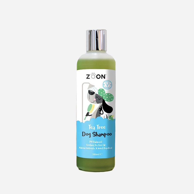 Zoon Tea Tree Shampoo for Dogs – 300ml Gentle Coat & Skin Care