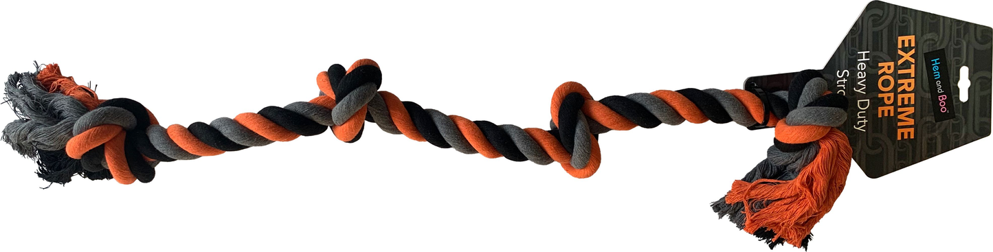 Hem & Boo 4 Knot Heavy Rope Toy 85cm