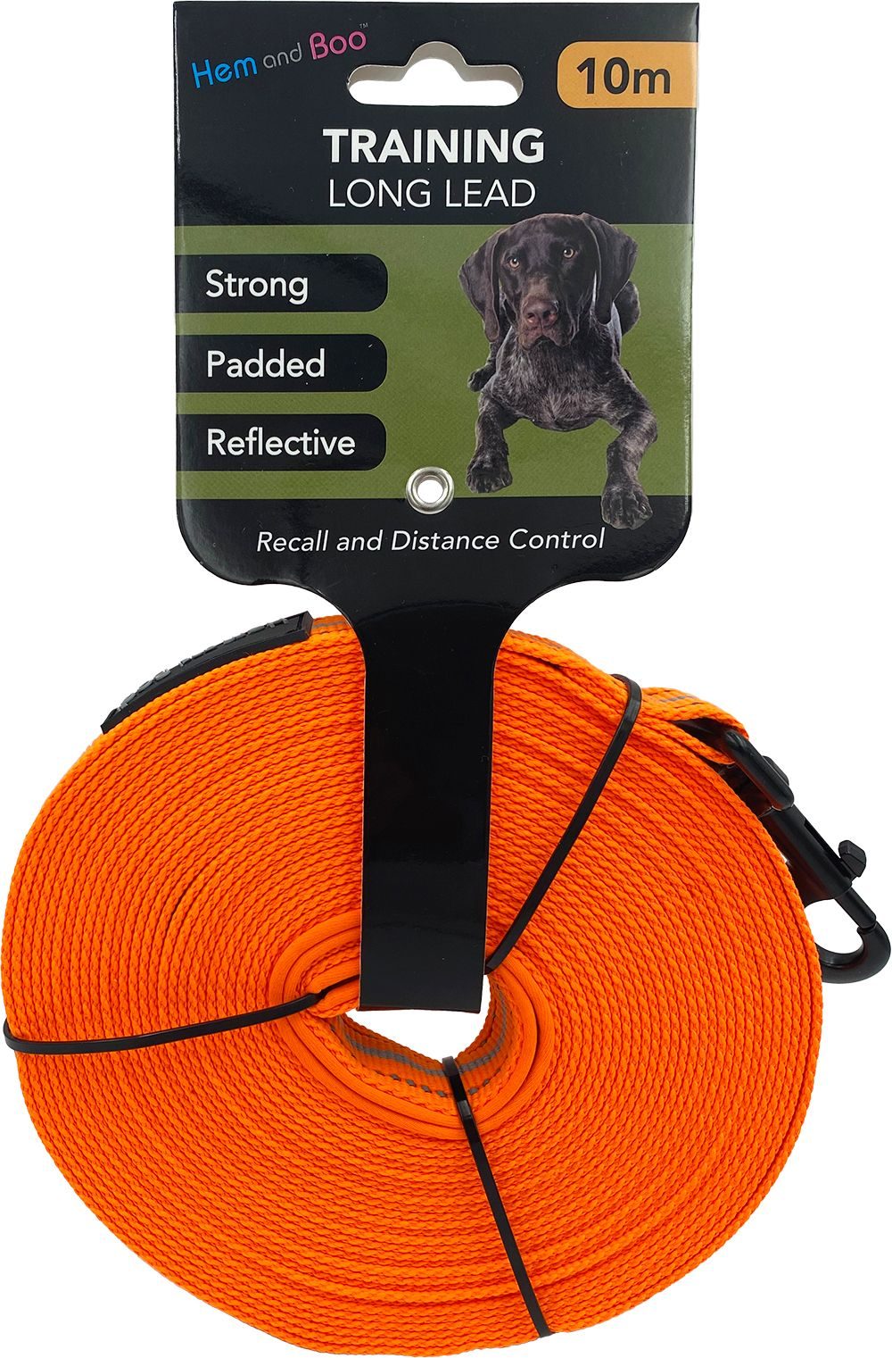 Hem & Boo Sports Training Long Lead 10mtr Orange
