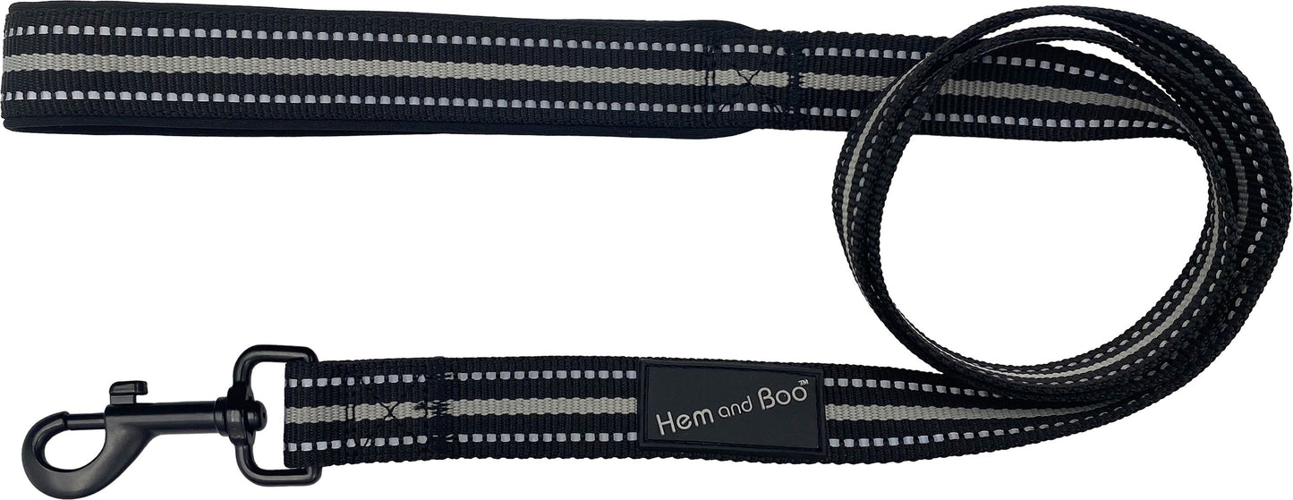 Hem & Boo Sports Lead Black S/M 150 x 1.9cm