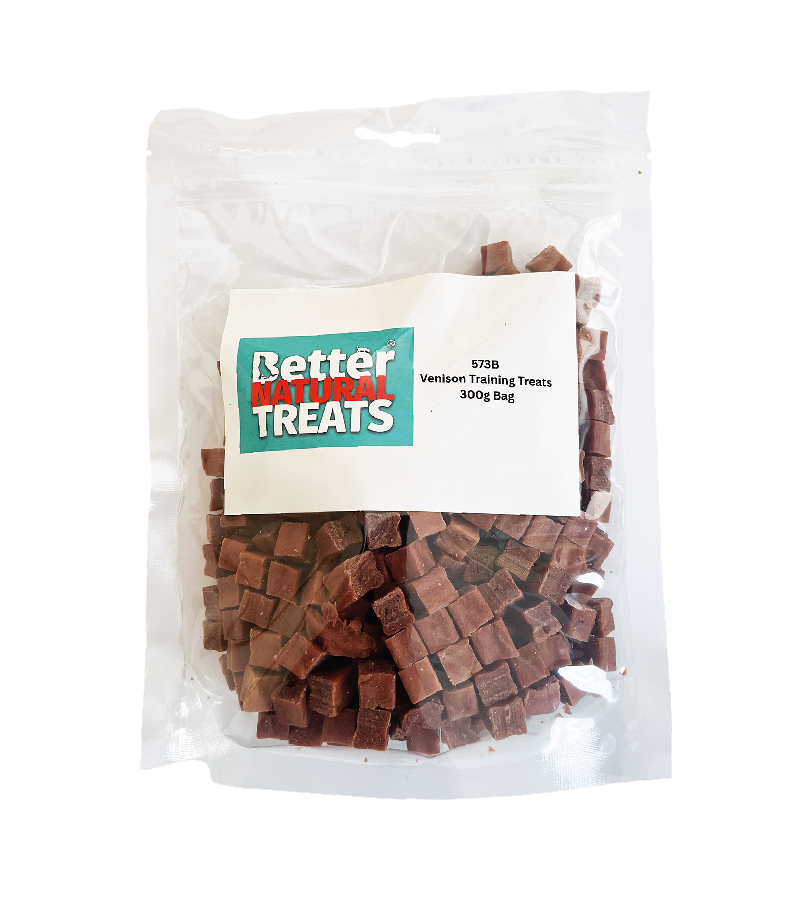 Better Natural Treats Venison Training Dog Treats 300g Value Bag
