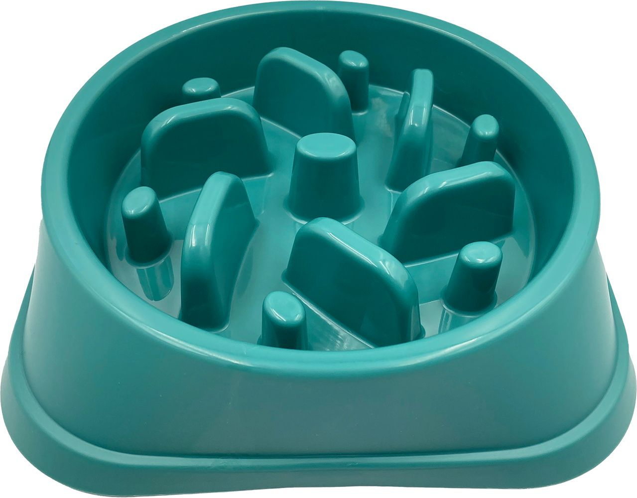 Hem & Boo Anti Gulp Slow Feeder Bowl Small/Medium Assorted Colours