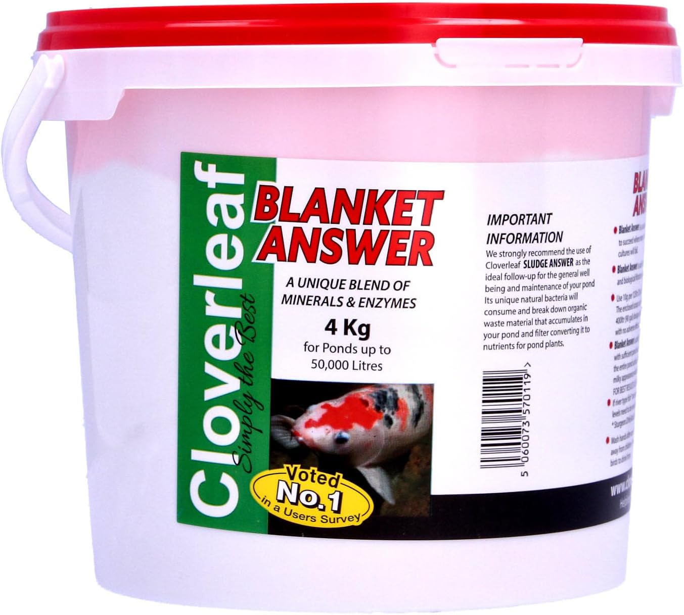 Cloverleaf Blanket Answer 4kg