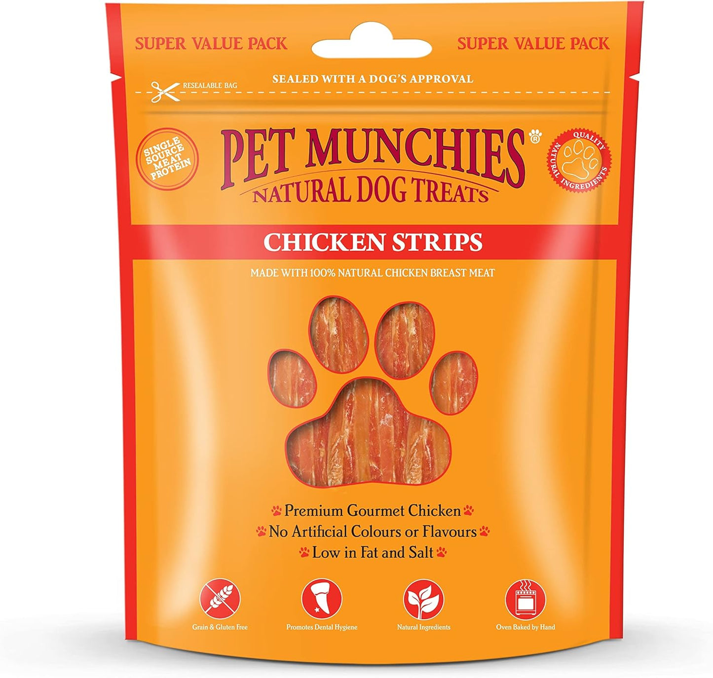 Pet Munchies Chicken Strips 320g